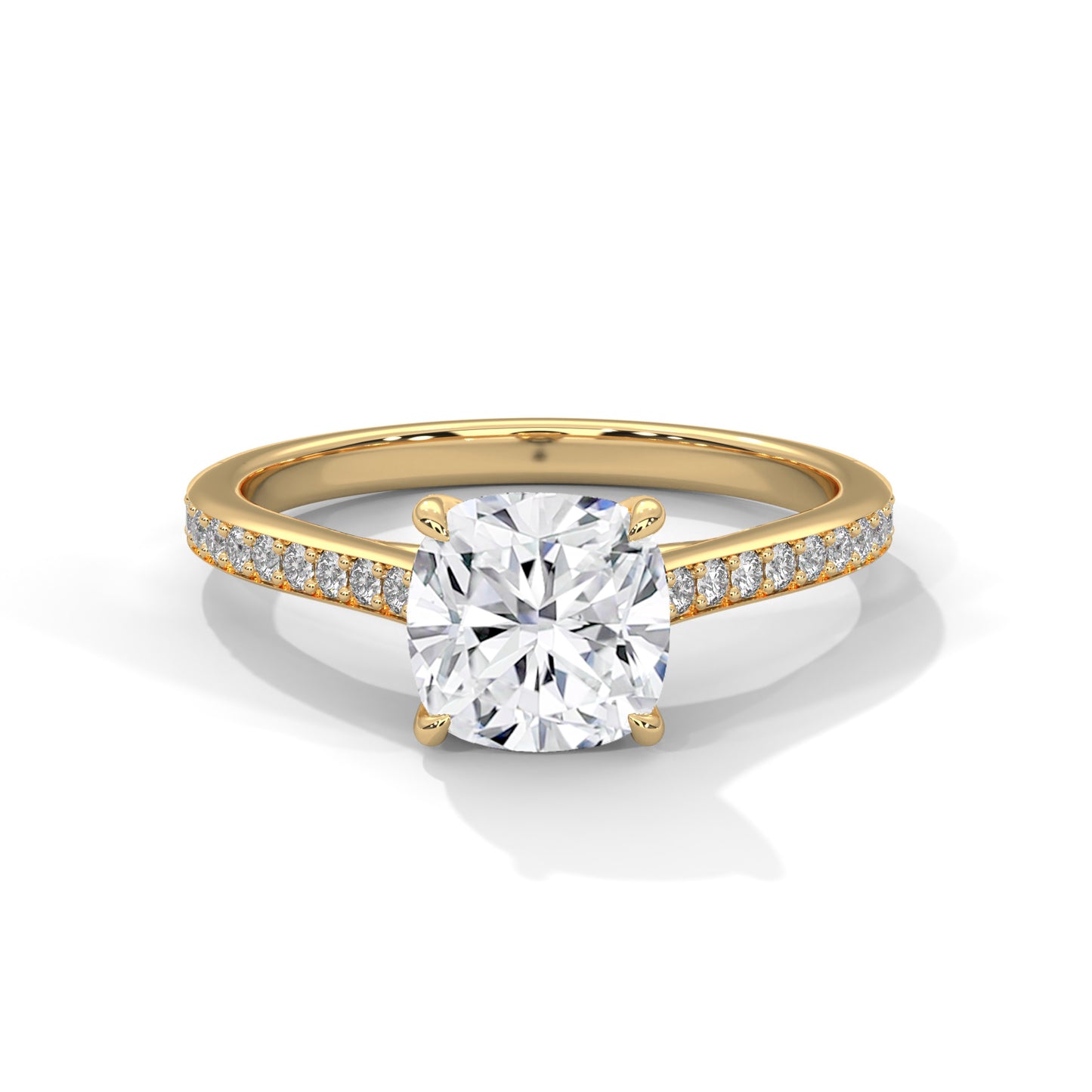 1.30 Carat Diamond Ring | 1 Ct IGI Certified Center | 14K Gold | Elegant Design in 3.10g