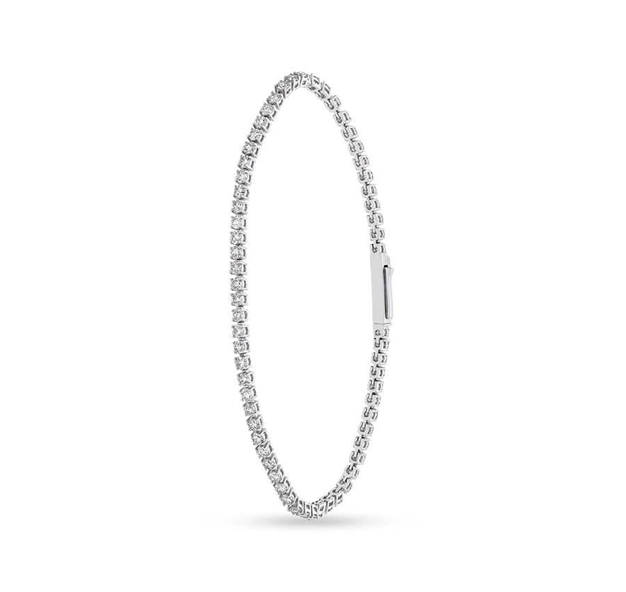 Solara Prong-Set Diamond Tennis Bracelet