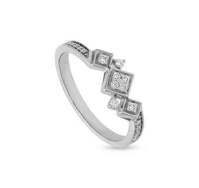 Triple Rhombus Radiance Diamond Ring