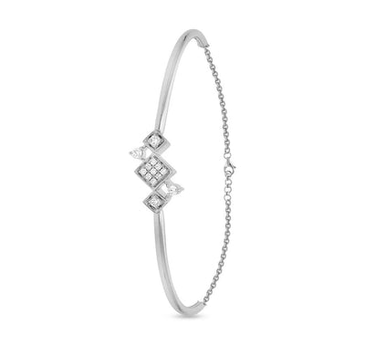 Twilight Rhombus Diamond Chain Bracelet
