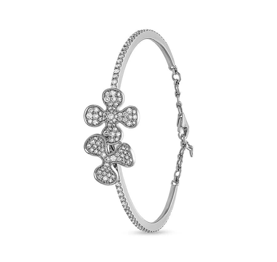 Clovéra Diamond Clover Bracelet