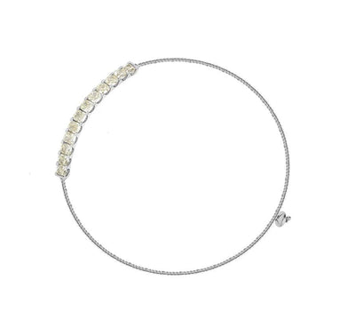 Lustreluxe Cushion Diamond Bolo Bracelet