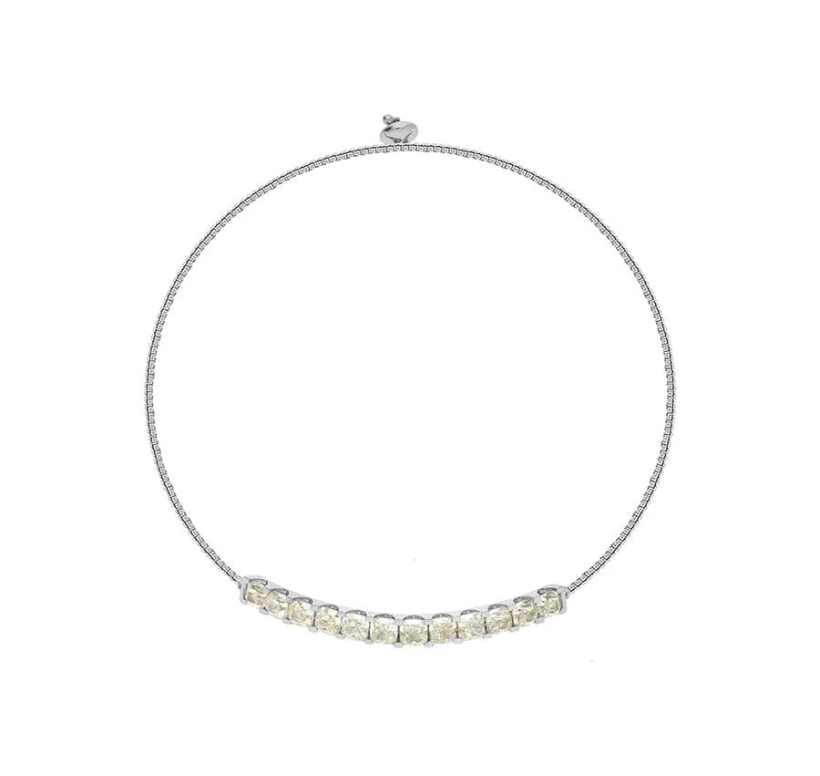 Браслет Lustreluxe Cushion Diamond Bolo