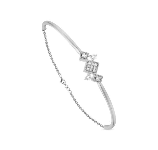 Twilight Rhombus Diamond Chain Bracelet