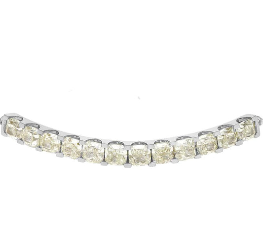 Lustreluxe Cushion Diamond Bolo Bracelet