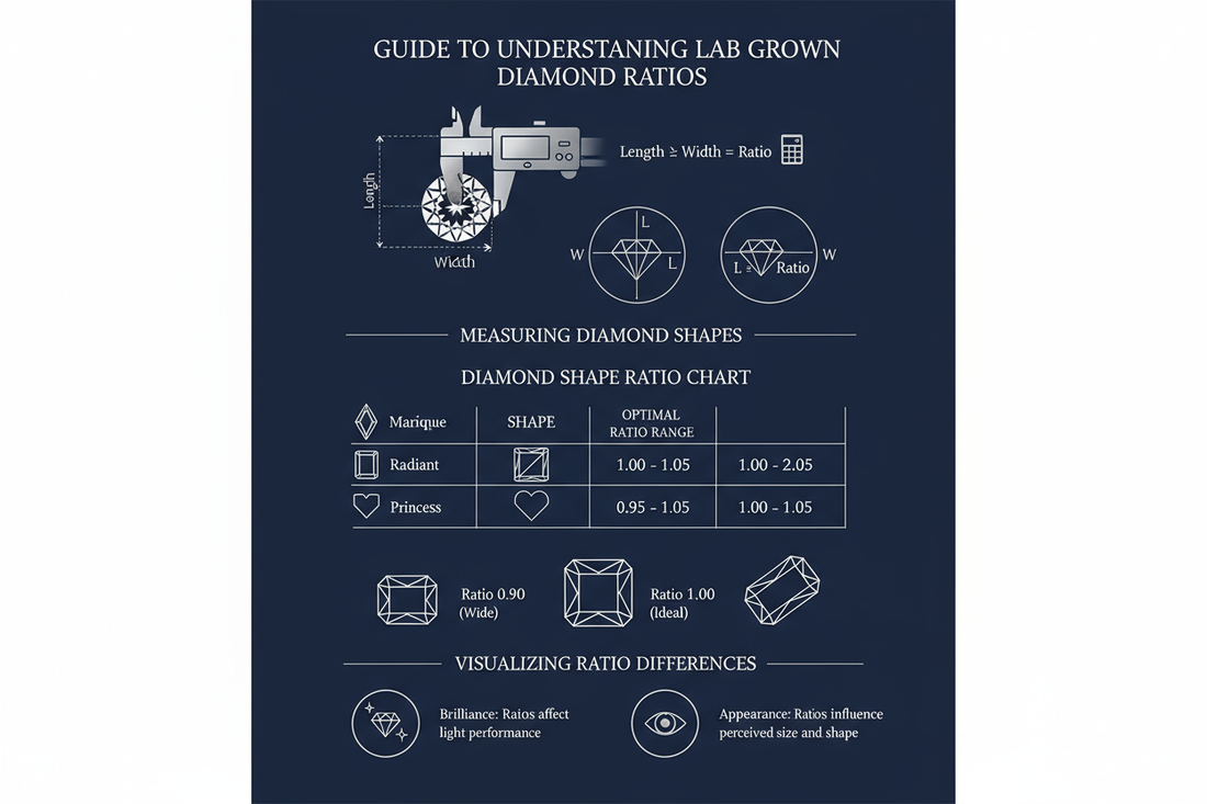 Surat Diamond Guide to Understanding Lab Grown Diamond Ratios