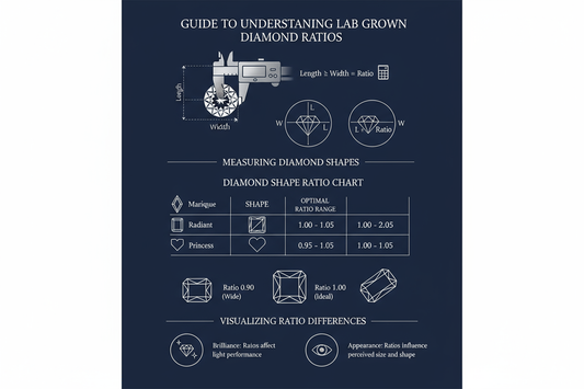 Surat Diamond Guide to Understanding Lab Grown Diamond Ratios