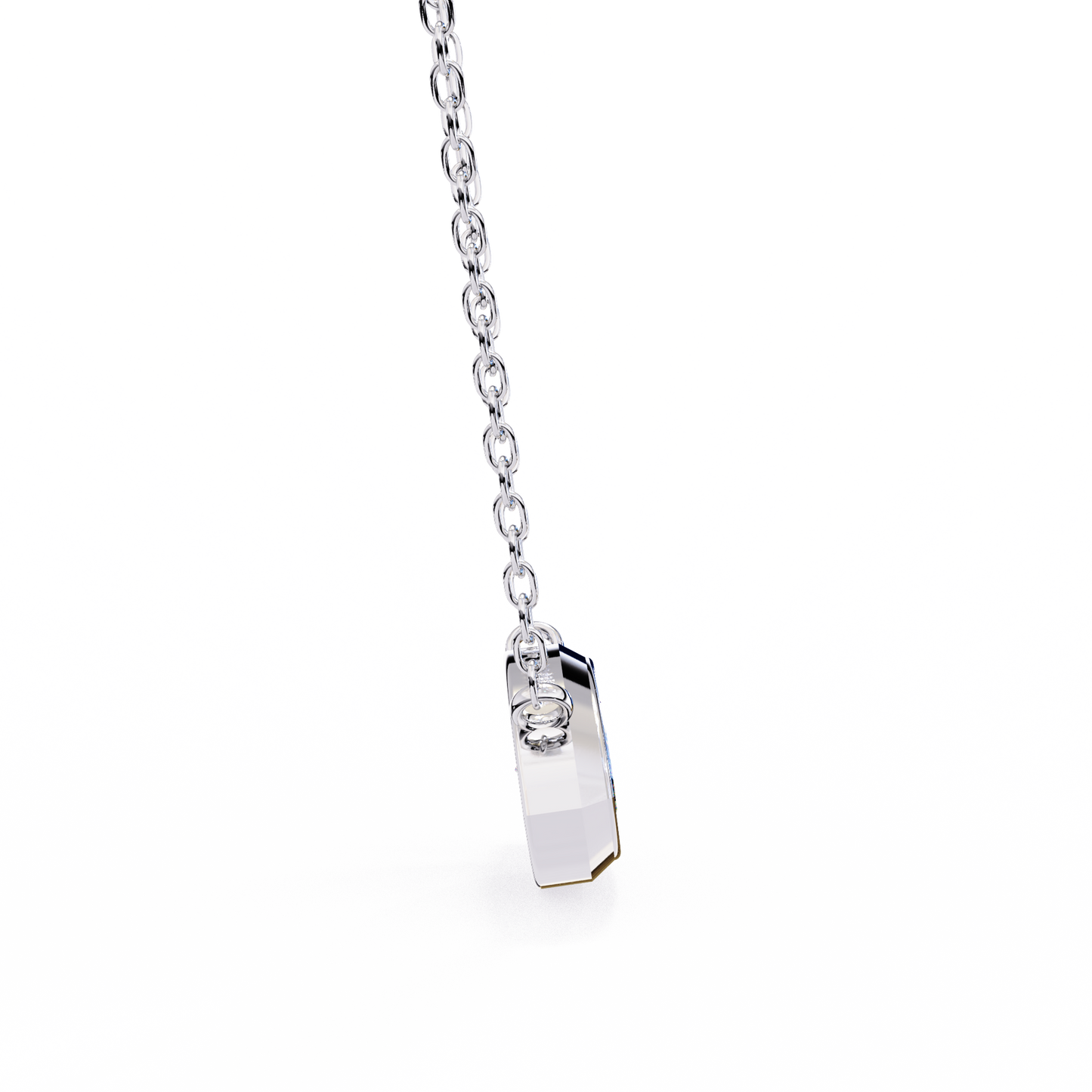 14K Gold Evil Eye Pendant with 3 Carat Lab-Grown Diamond | IGI Certified | White, Yellow & Rose Gold