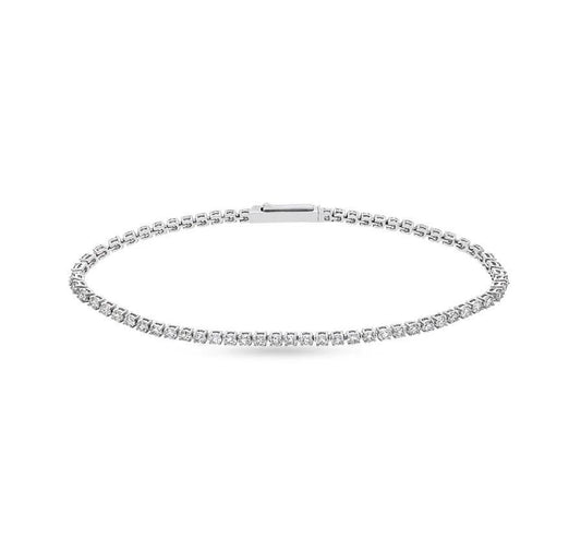 Solara Prong-Set Diamond Tennis Bracelet