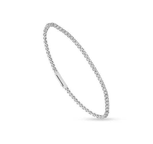 Solara Prong-Set Diamond Tennis Bracelet