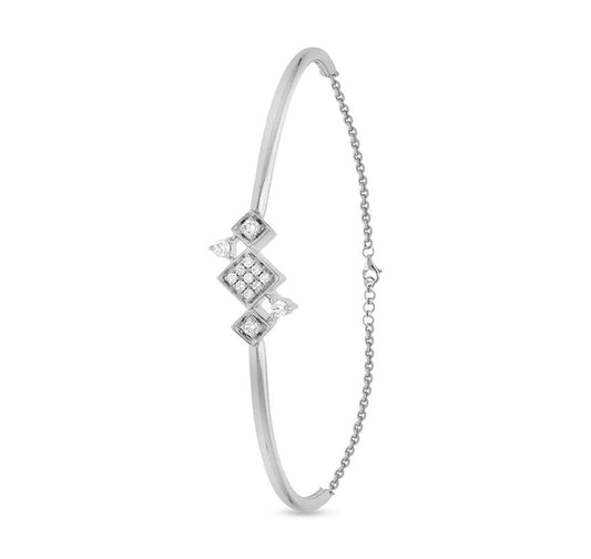 Twilight Rhombus Diamond Chain Bracelet