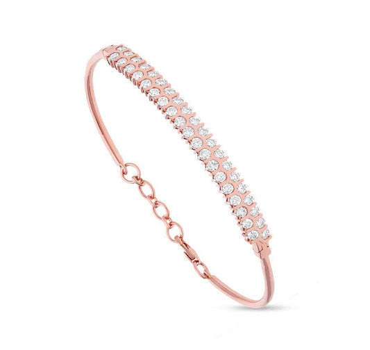 EternaBar Diamond Rose Gold Bracelet