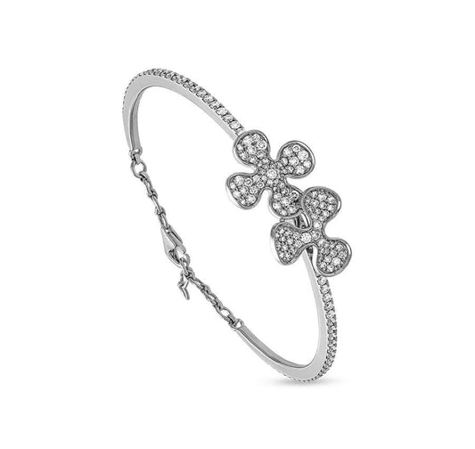 Clovéra Diamond Clover Bracelet