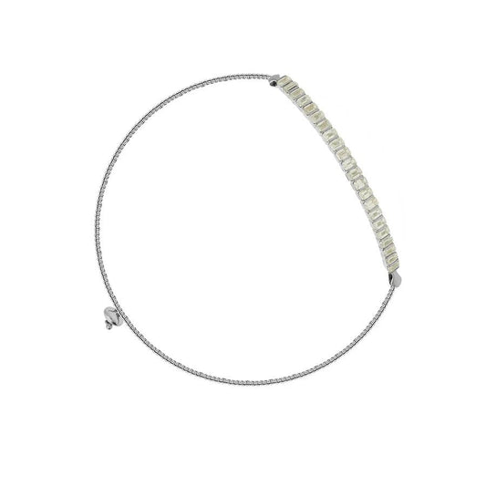 Seraphine Emerald Channel Bolo Bracelet